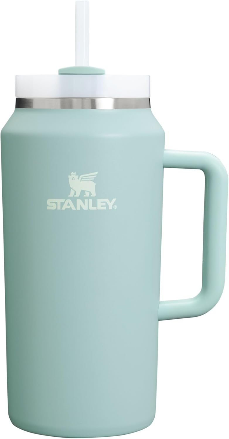 STANLEY Quencher H2.0 Tumbler with Handle and Straw 30 oz | Flowstate 3-Position Lid | Cup Holder Compatible for Travel | Insulated Stainless Steel Cup | BPA-Free | Rose Quartz 2.0