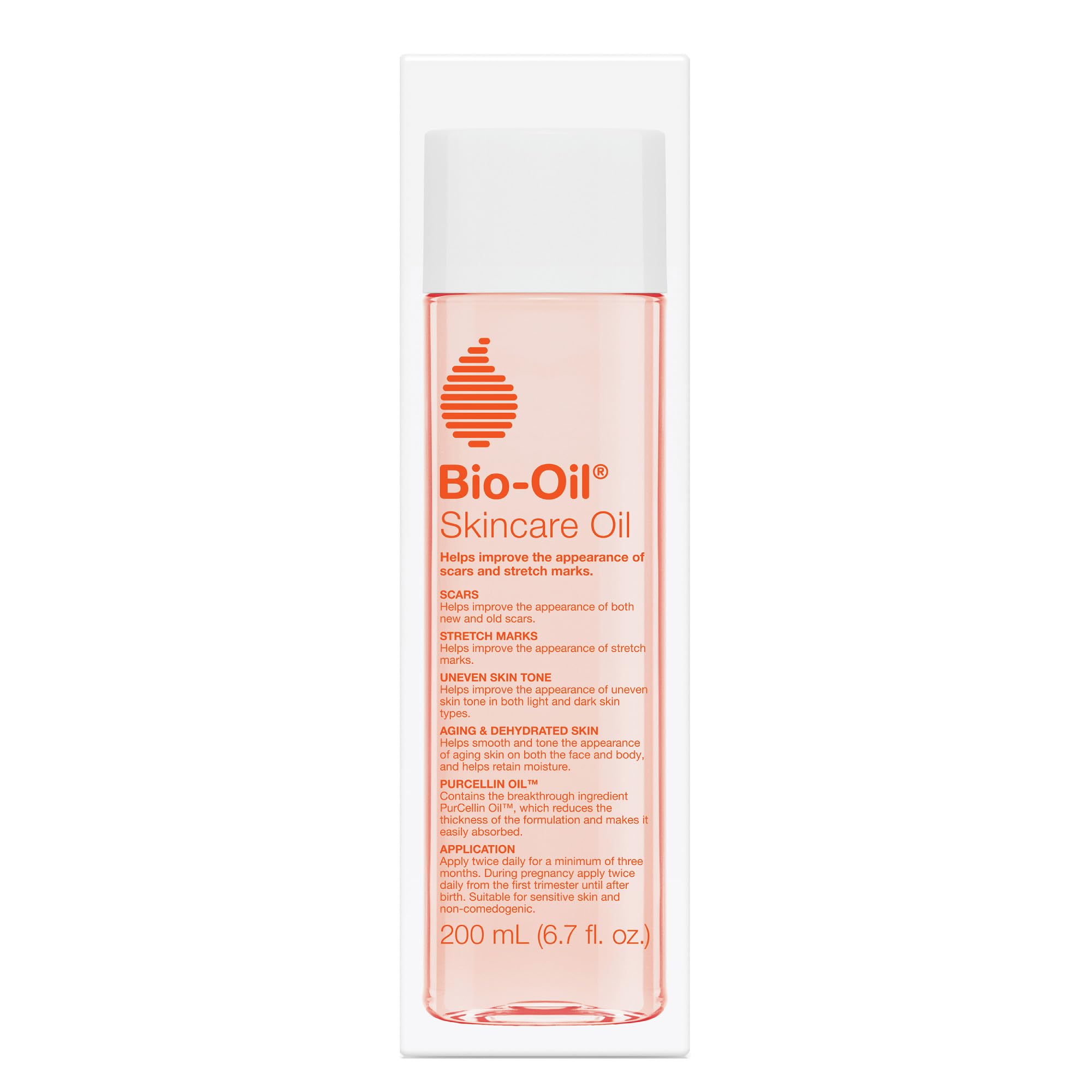 Bio-Oil Skincare Body Oil Serum for Scars and Stretch Marks, Face and Body Moisturizer with Vitamin E & A for Sensitive Dry Skin, Dermatologist Recommended, Non-Comedogenic, 4.2 Oz