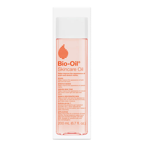 Bio-Oil Skincare Body Oil Serum for Scars and Stretch Marks, Face and Body Moisturizer with Vitamin E & A for Sensitive Dry Skin, Dermatologist Recommended, Non-Comedogenic, 4.2 Oz